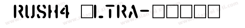 Brush4 Ultra字体转换
